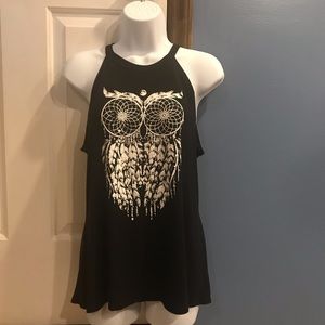 Black Owl Tank